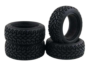 Rubber Tires Toy Racing Car Parts